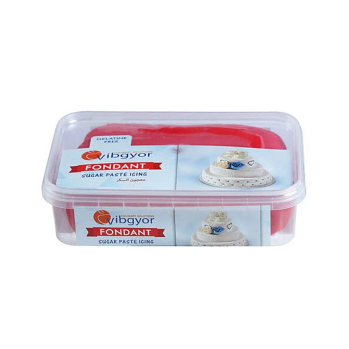 fondants red sugar paste icing 1.1 Kg